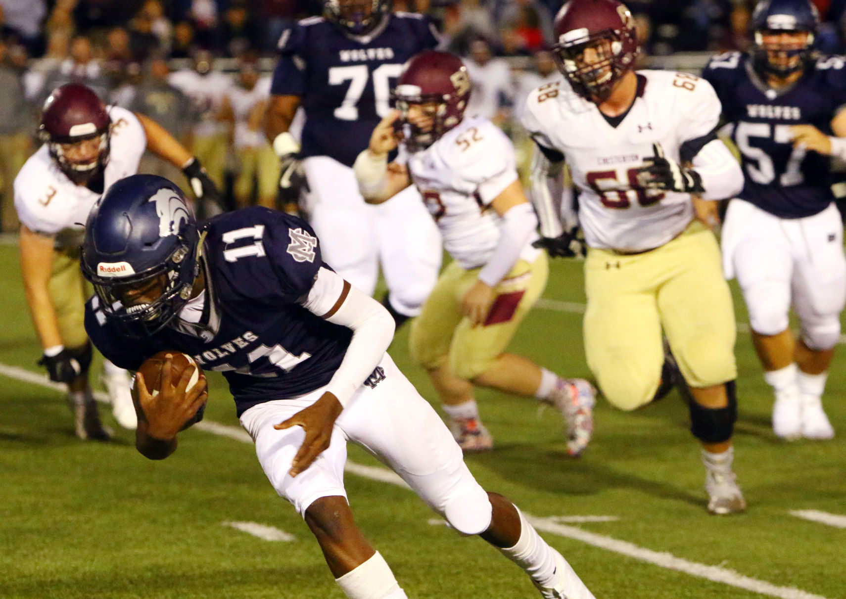 Chesterton at Michigan City football